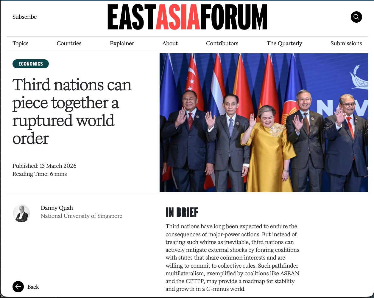 Third Nations Can Piece Together a Ruptured World Order - titlepage